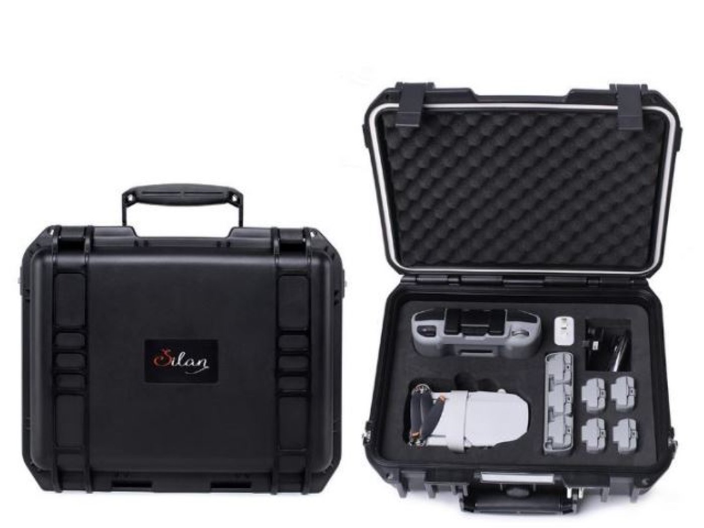 Voděodolný kufr s pěnovou výplní na dron DJI Mini 2 / Mini 2 SE