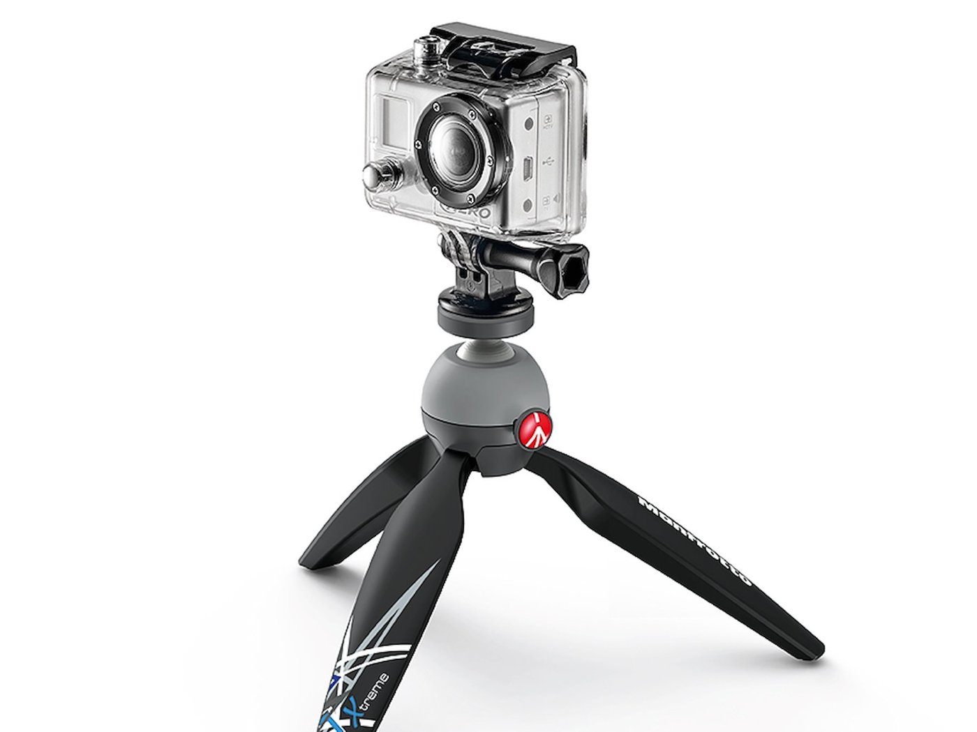 Manfrotto PIXI mini stativ na DJI Osmo Action / Action 2