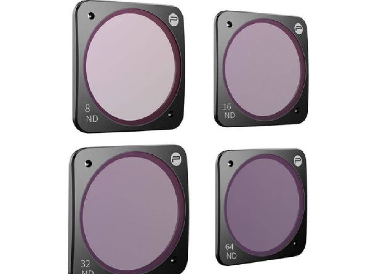 Pgytech sada ND filtrů na kameru DJI Action 2 (ND 8/16/32/64)