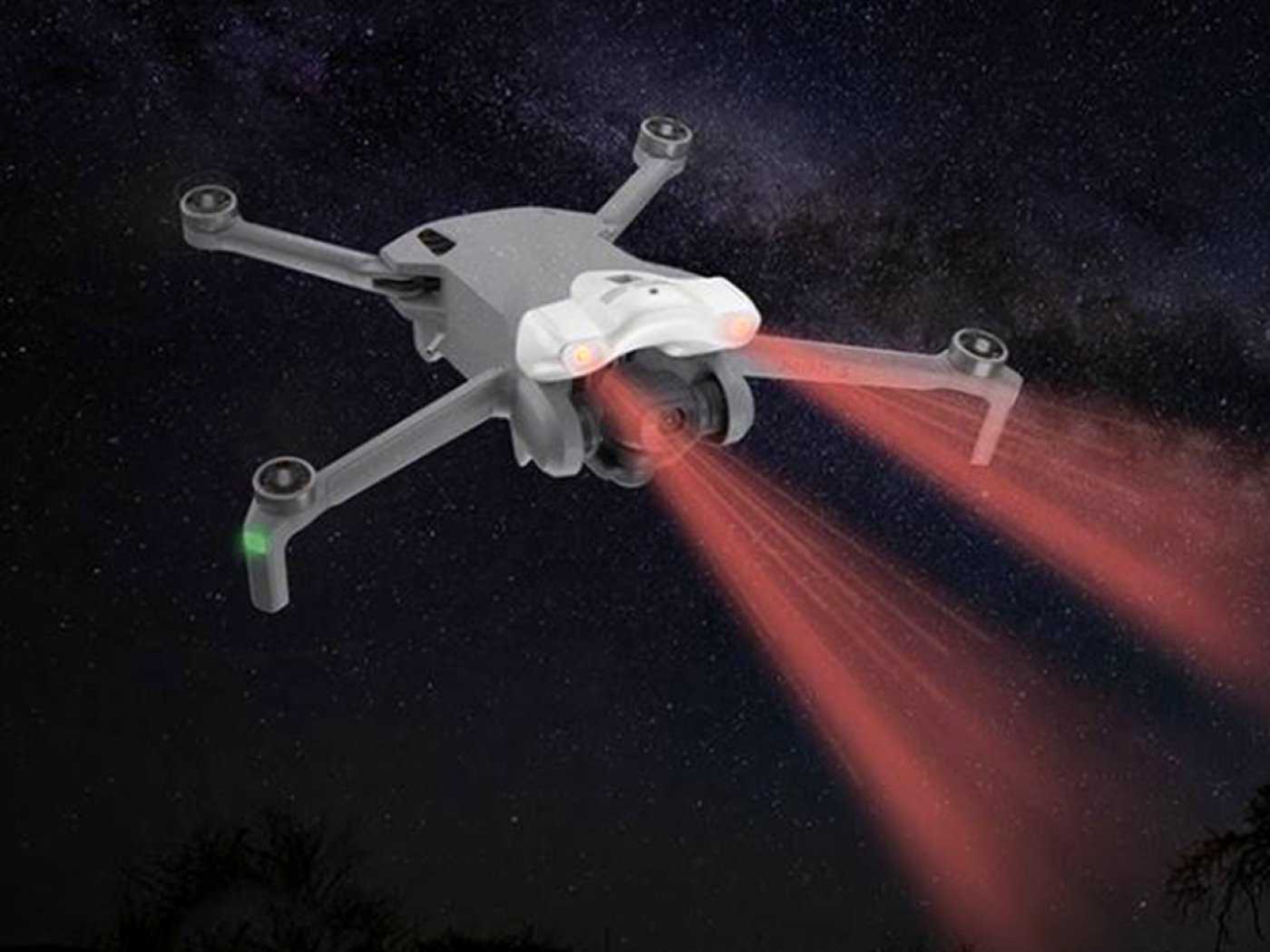 Přední LED světla na dron DJI Mini 3