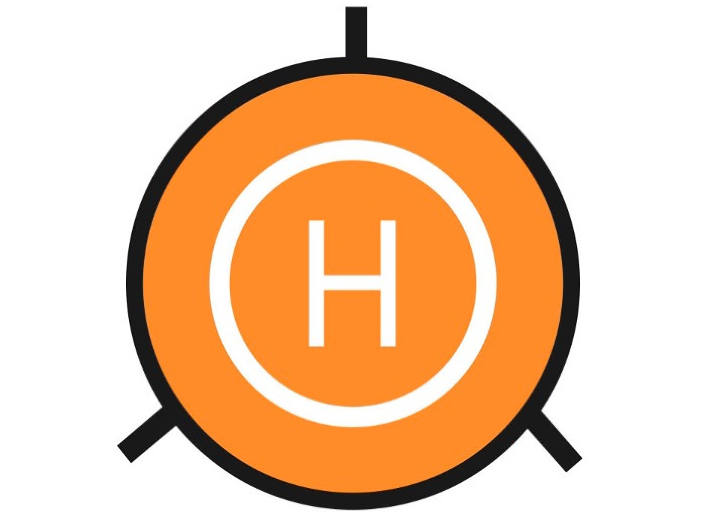 Luminiscenční přistávací plocha (110cm)