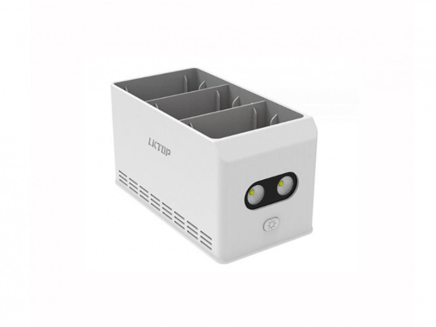 Dvoucestný nabíjecí hub s LED světlem 3v1 pro dron DJI Mini 3 Pro / DJI Mini 4 Pro