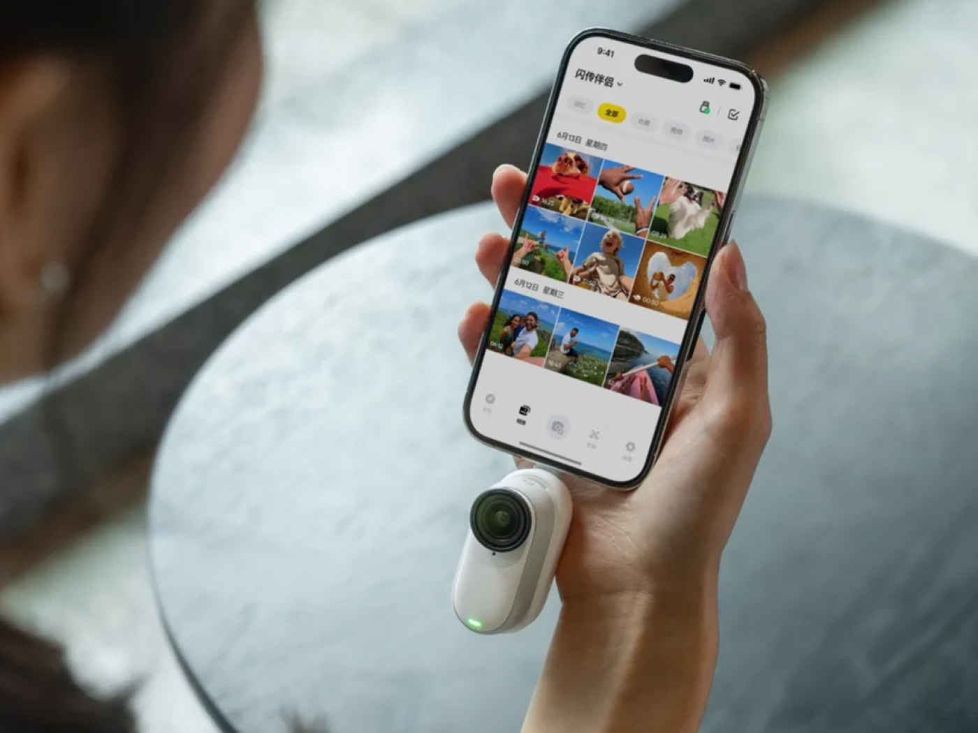 Čtečka karet na kameru Insta360 GO 3 / GO 3S