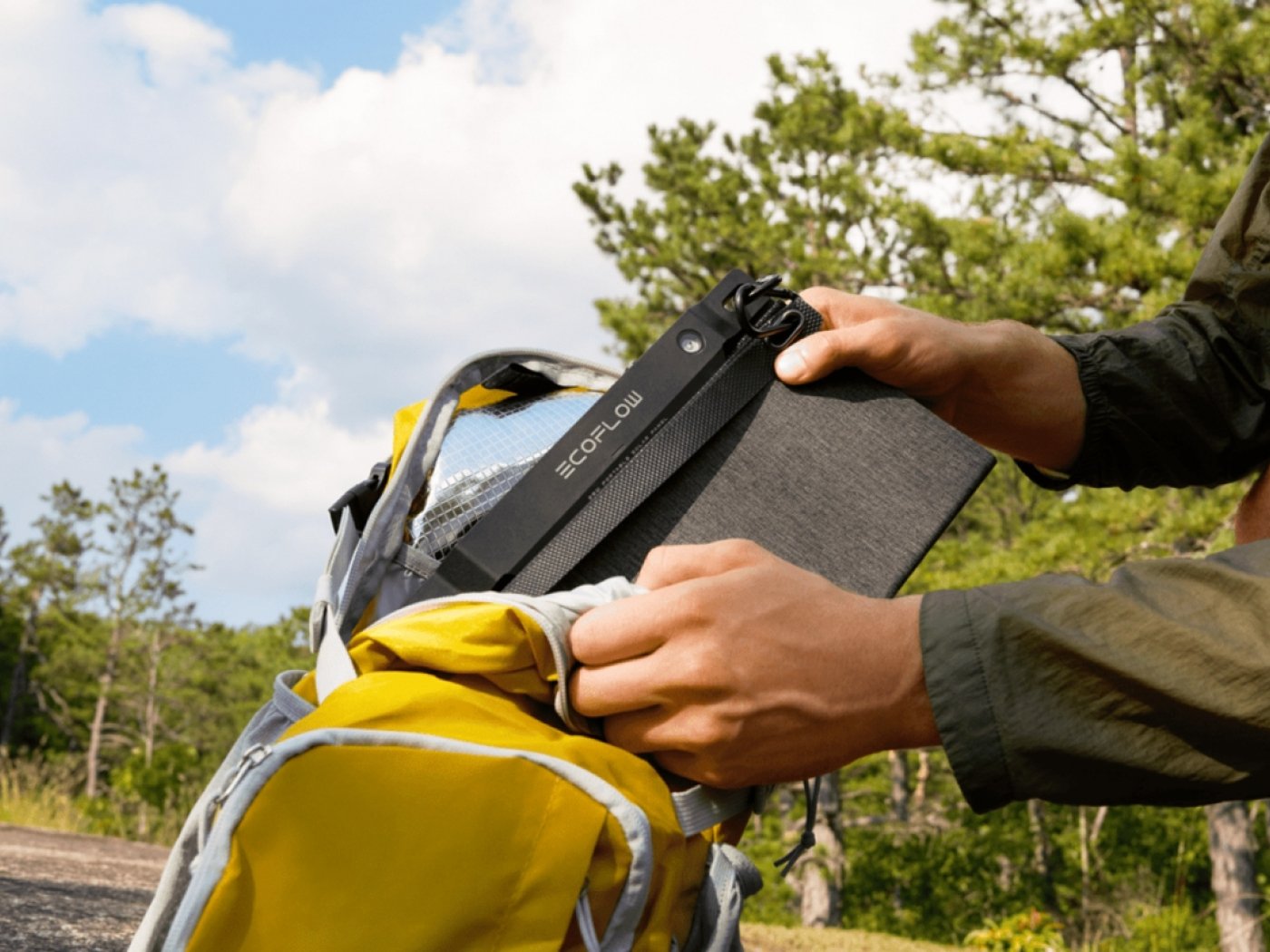 EcoFlow 28W přenosný solární panel (typ-C)