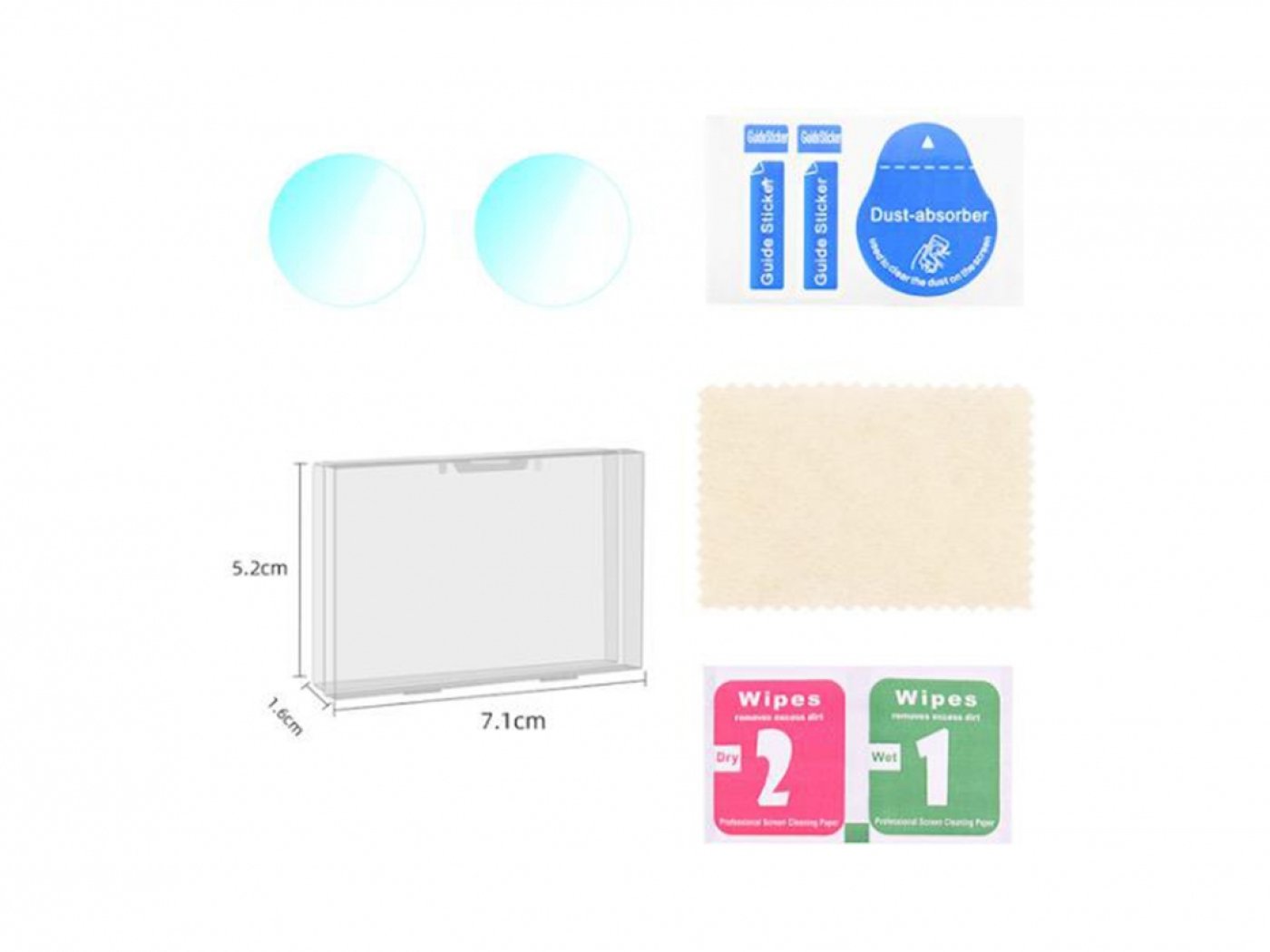 Ochranné sklo na objektiv DJI Mini 4 Pro (2 ks)