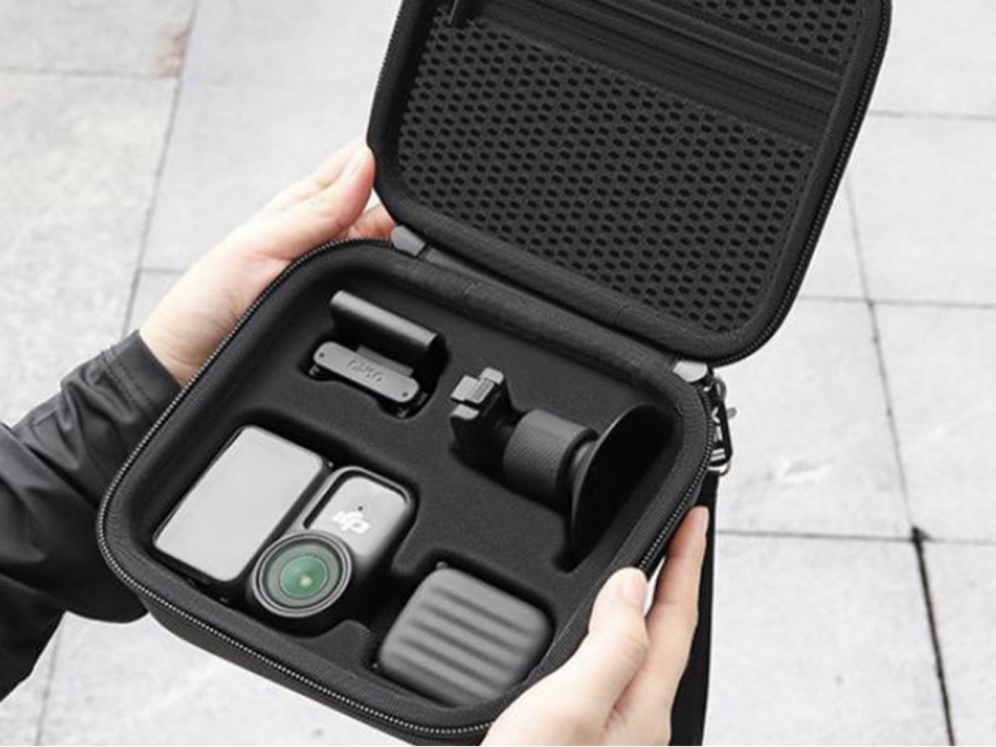 PU pouzdro pro kameru DJI Osmo Nano