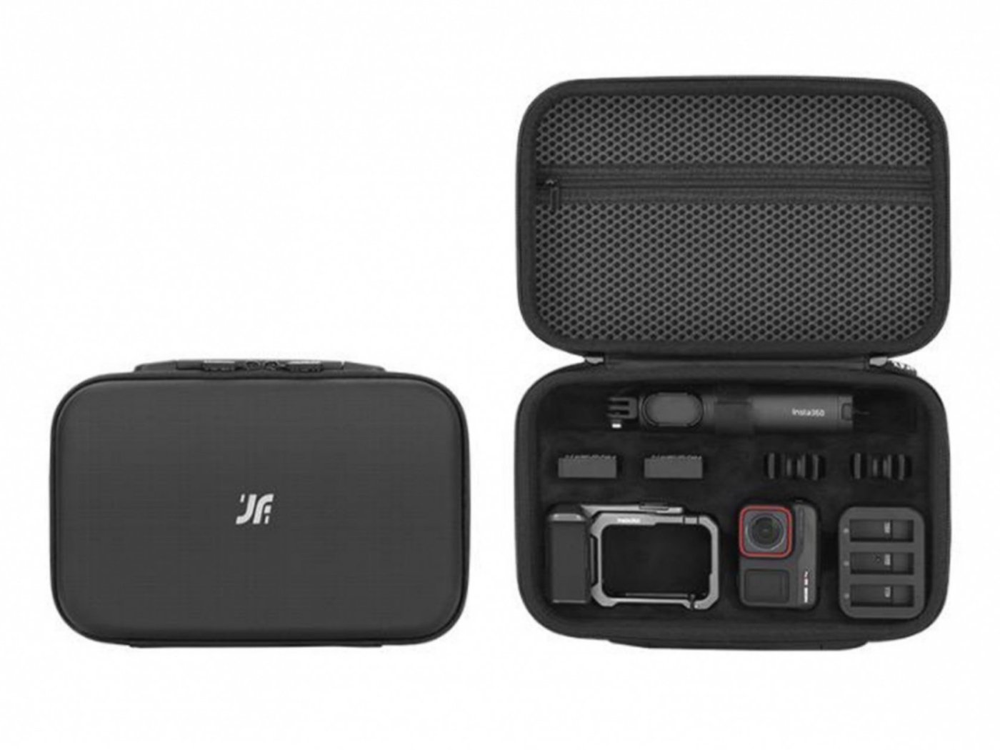 PU pouzdro pro akční kameru Insta360 Ace Pro 2 a sadu Xplorer Grip Kit