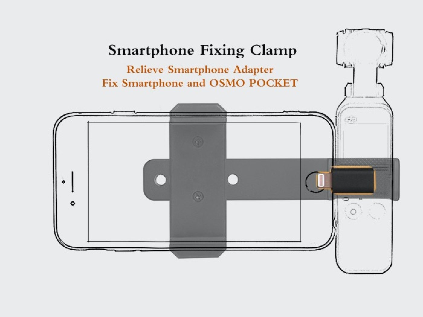 Držák telefonu pro DJI Osmo Pocket