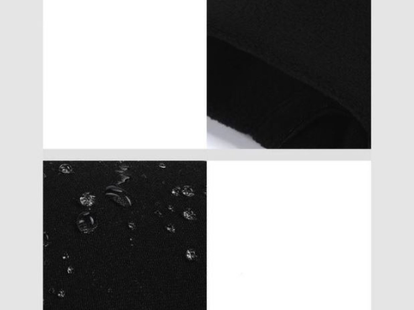 Černé fotografické rukavice