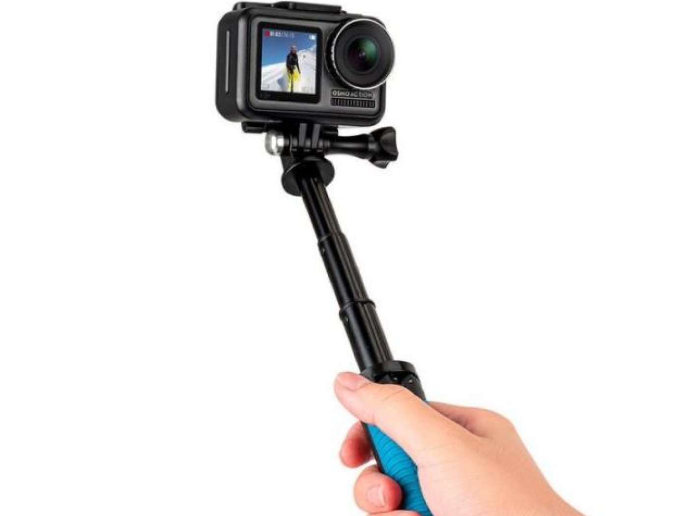 Stativ s nastavitelnou výškou na akční kameru