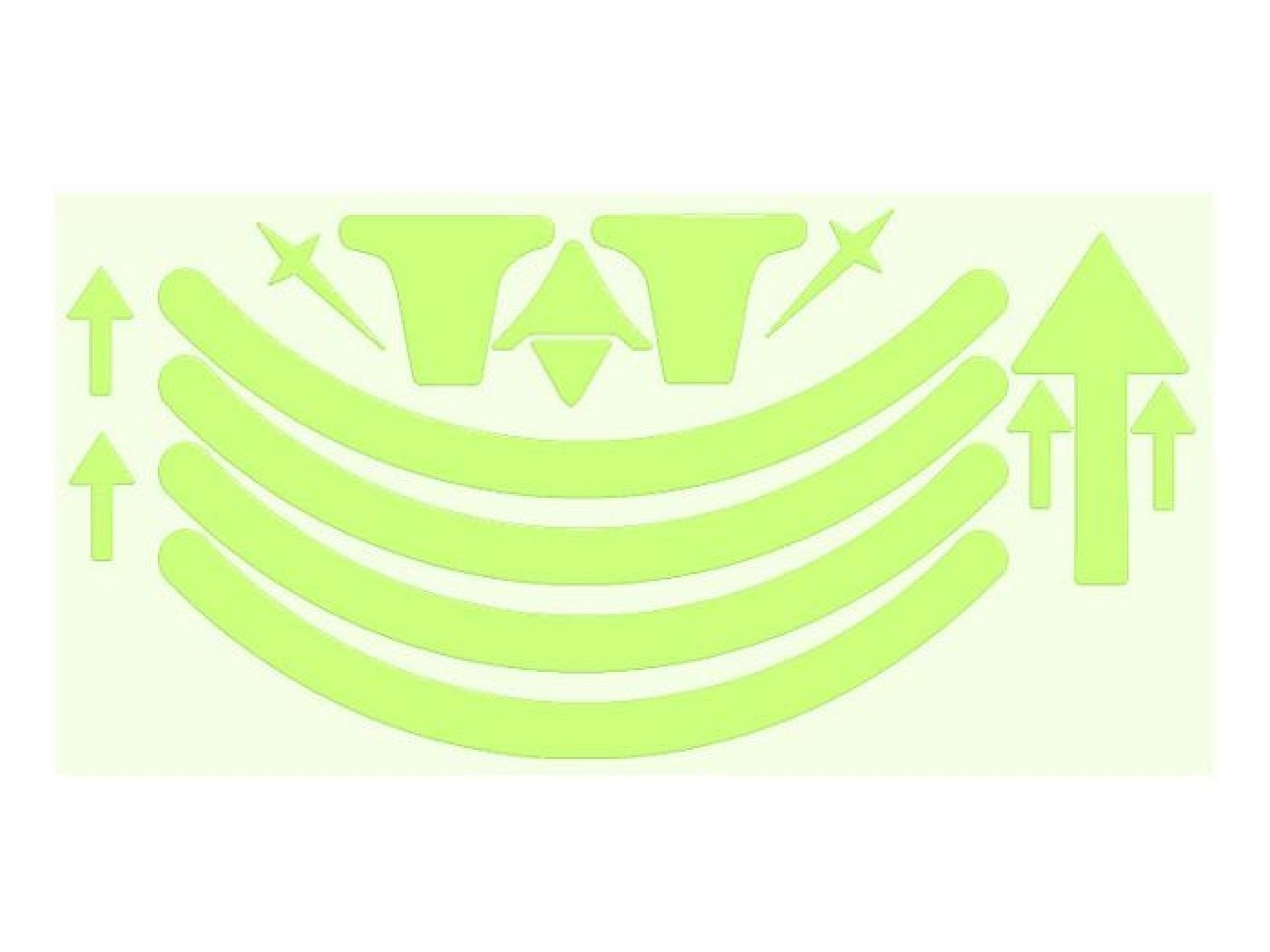 Luminiscenční samolepky na dron DJI Avata / Avata 2