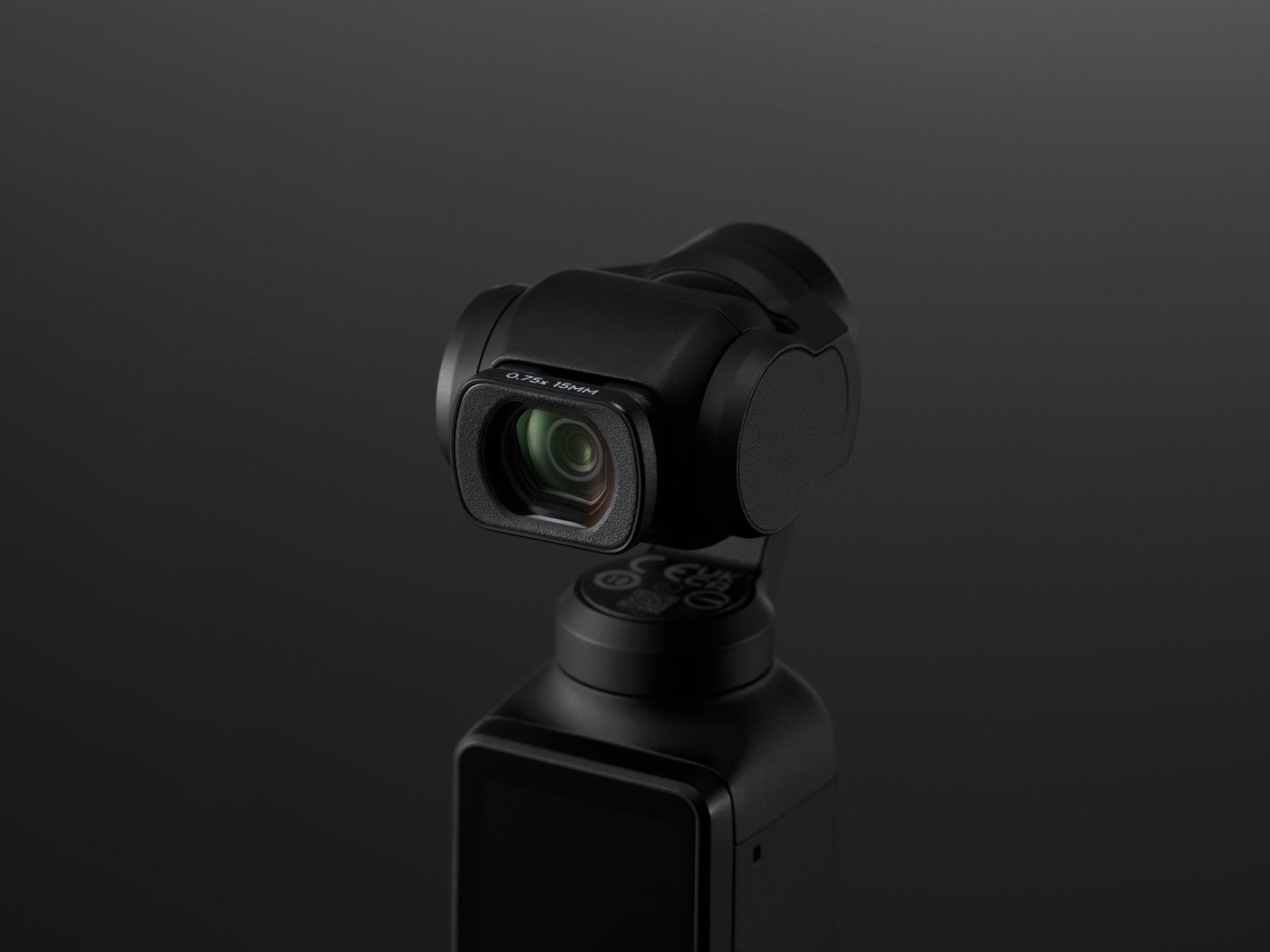 DJI Osmo Pocket 3 širokoúhlý objektiv