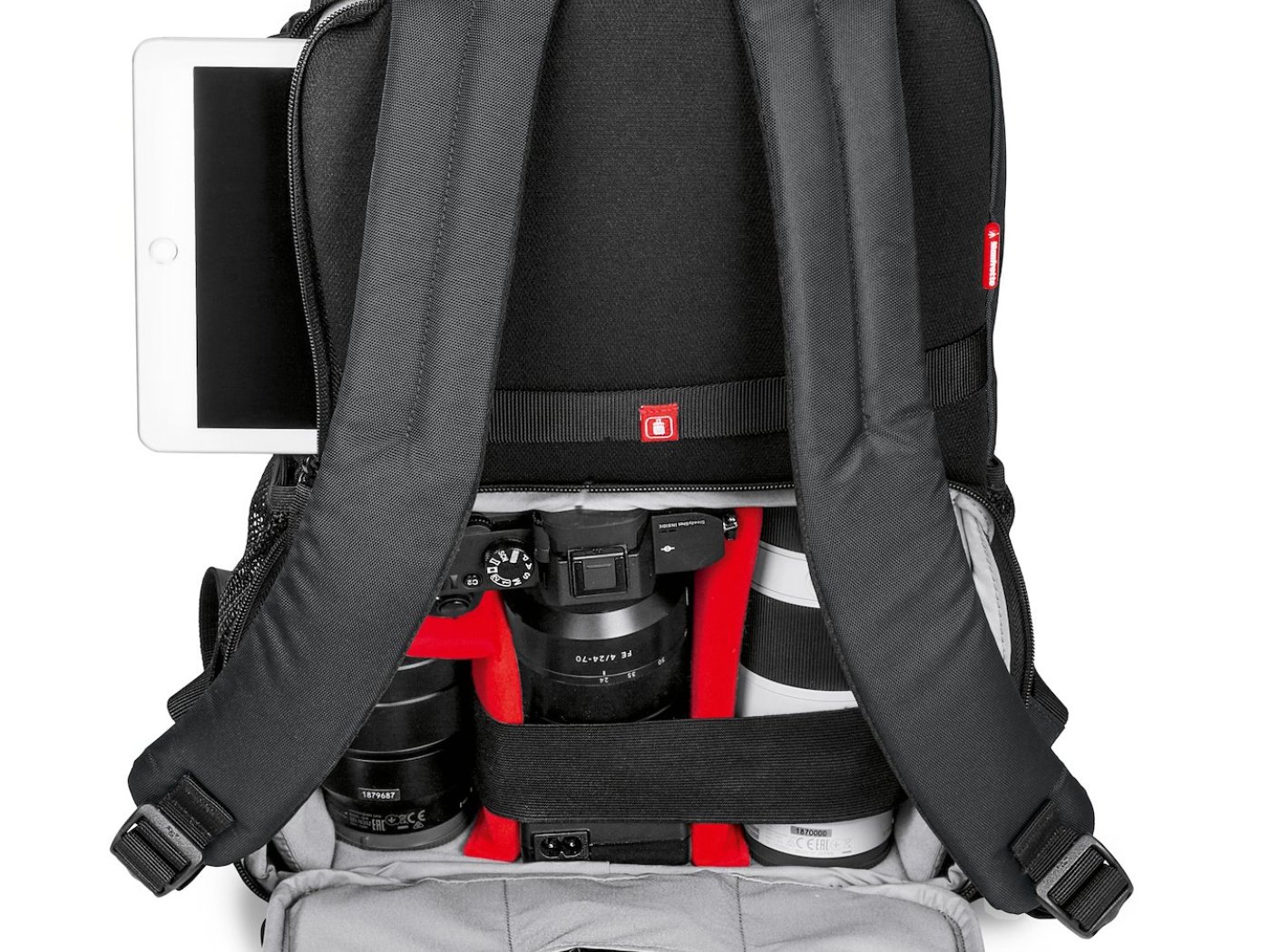 Fotobatoh Manfrotto NX CSC na dron DJI Mavic series / Spark - šedý