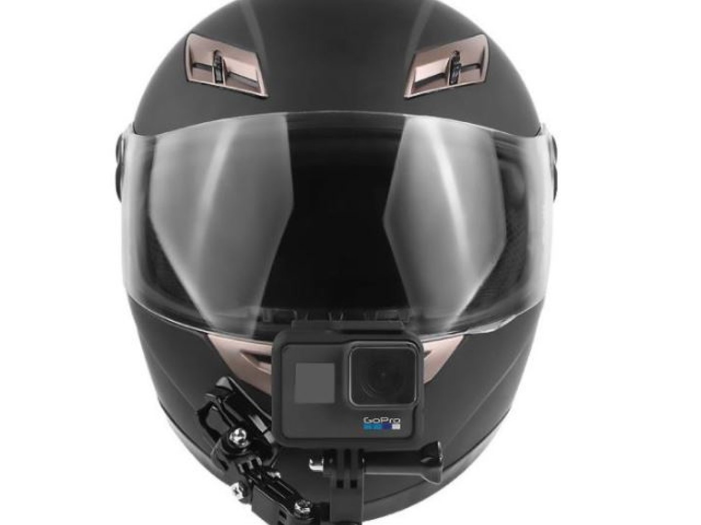 Držák akční kamery na helmu