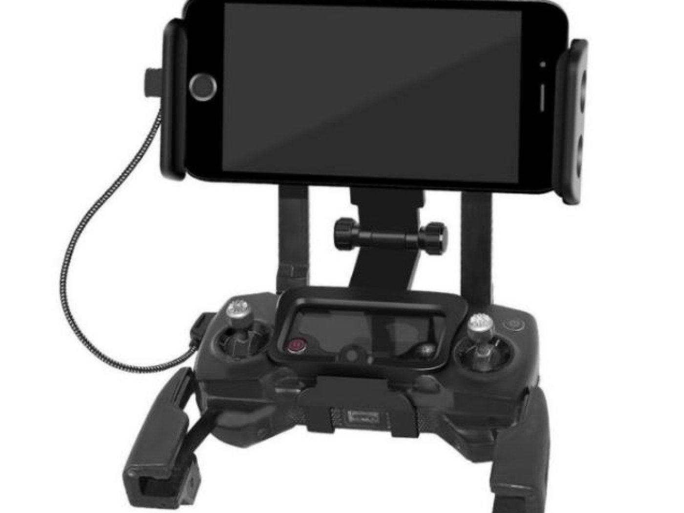 Držák tabletu na ovladač DJI Mavic Pro / 2 / Air / Mini / SE / Spark (natažení pružiny do 19cm)