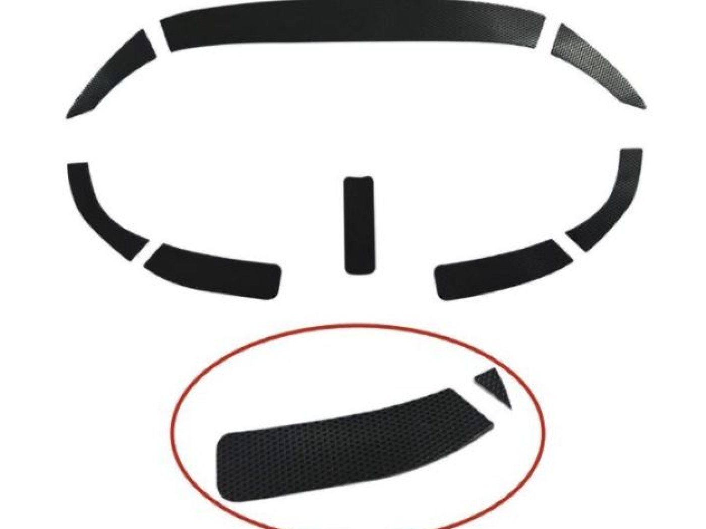 Lepicí pásky s pěnovou výplní na DJI FPV Goggles V2