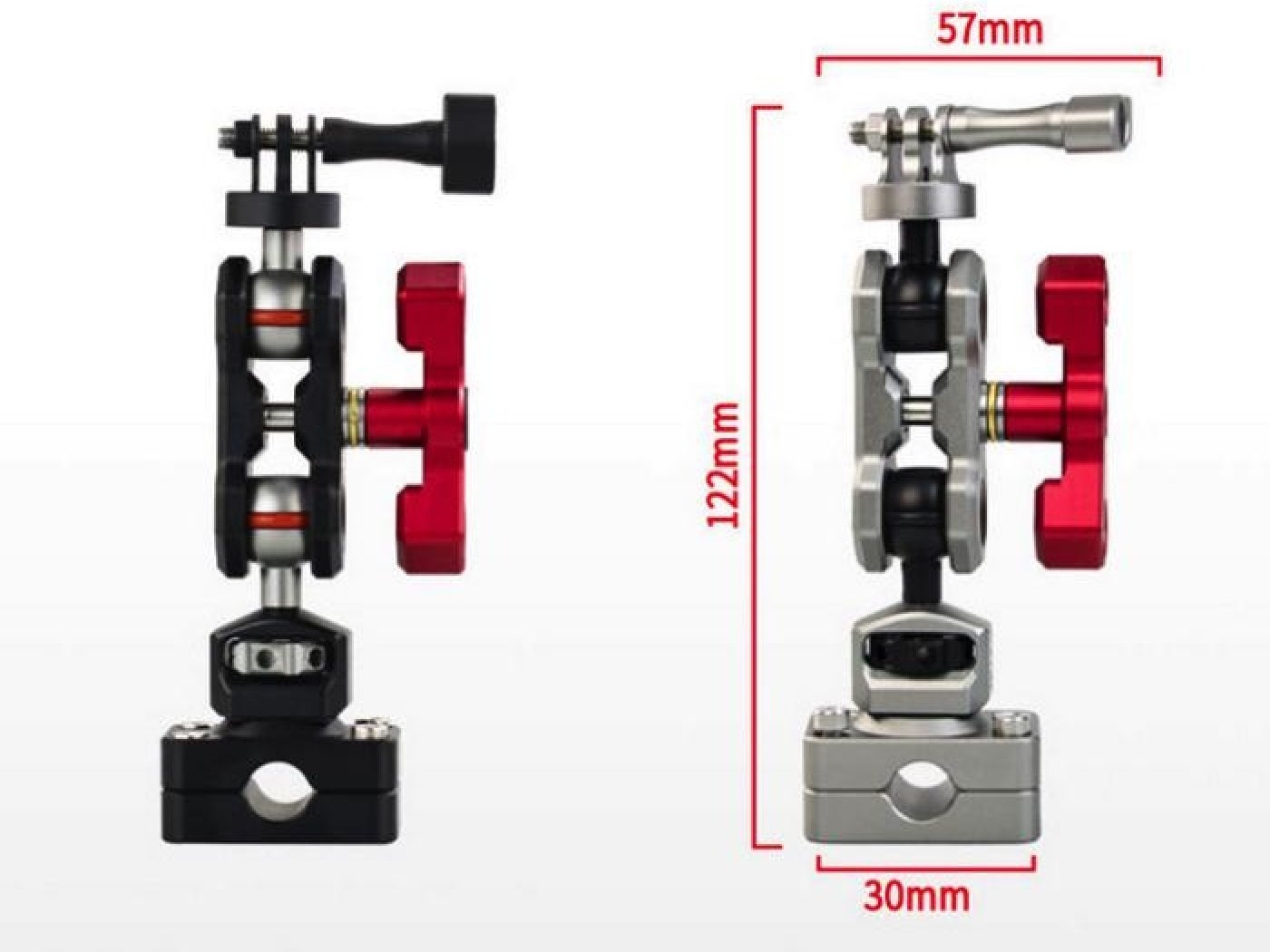 Držák akční kamery na autosedačku