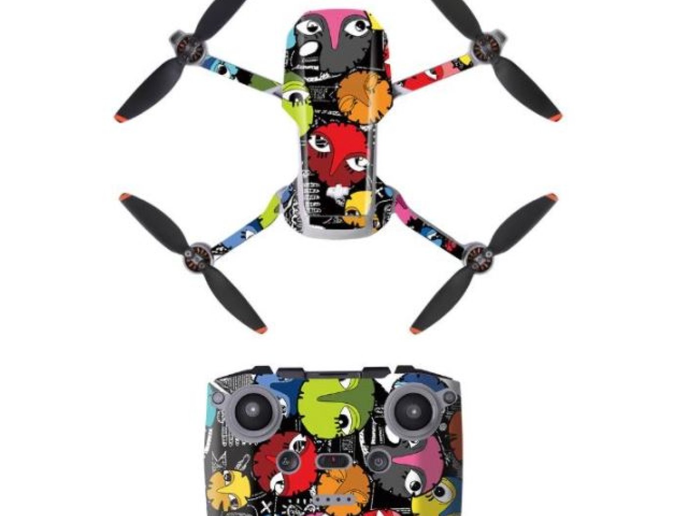 Barevný polep na dron a ovladač DJI Mini 2