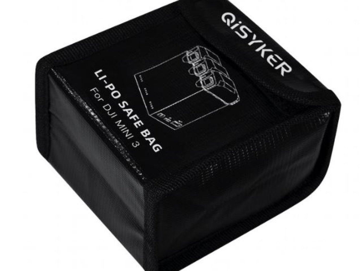 Ohnivzdorný obal na tři baterie s nabíjecí stanicí dronu DJI Mini 3 / Mini 3 Pro