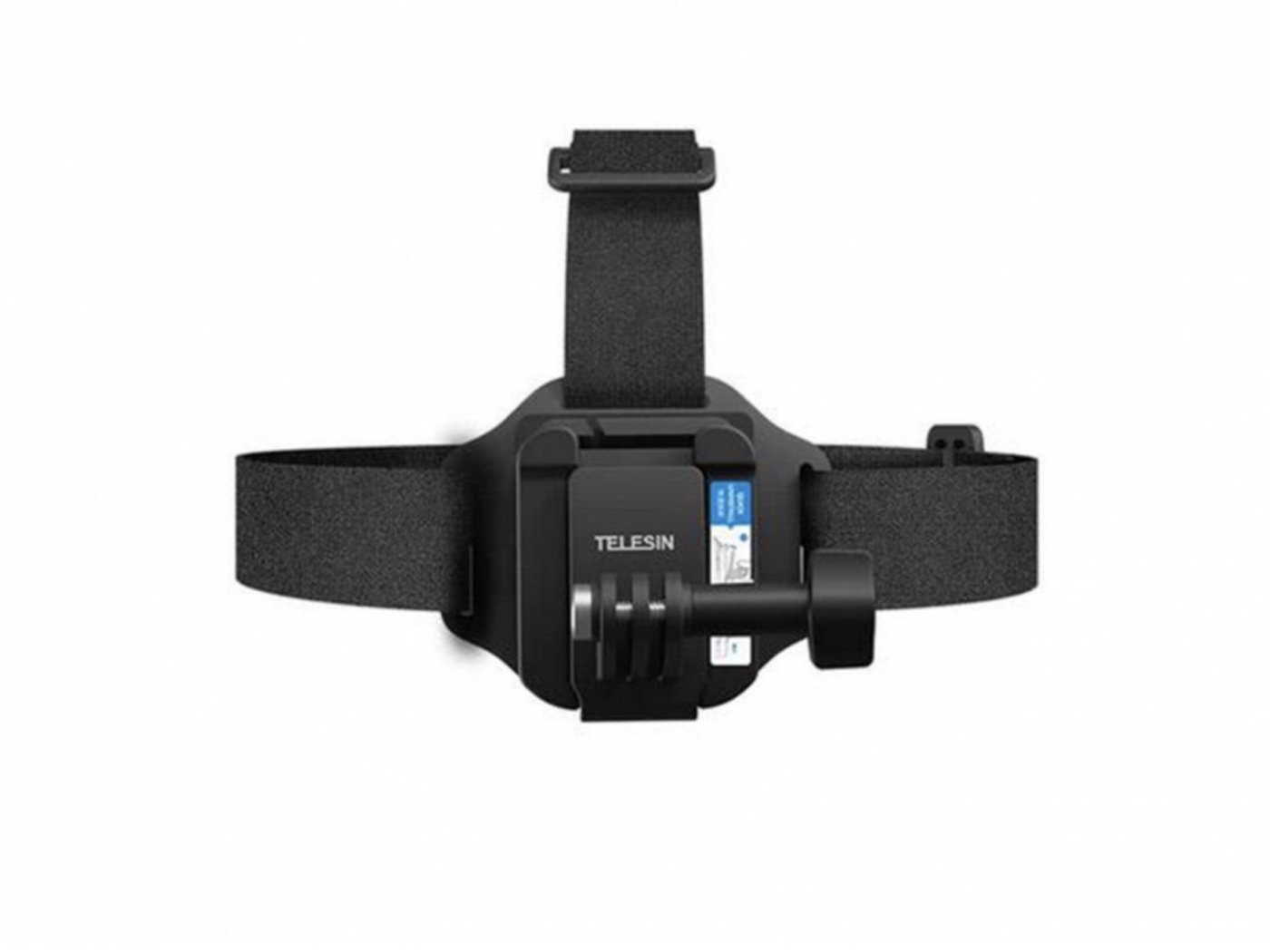 2v1 klip na čepici a rychloupínací čelenka pro akční kamery