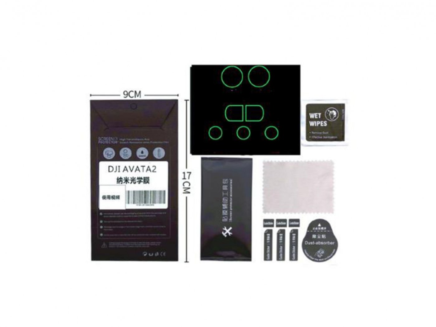 Ochrana objektivu a senzorů na dron DJI Avata 2