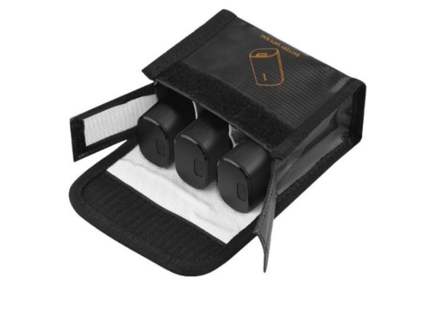 Ohnivzdorný obal na tři baterie DJI FPV Goggles V2