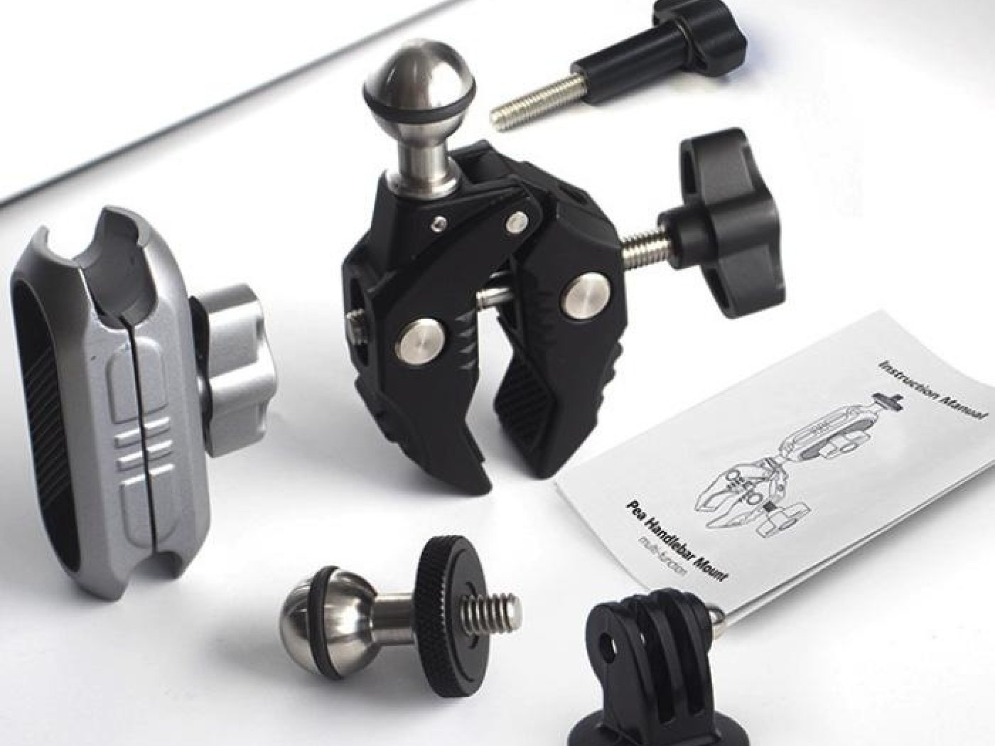 Multifunkční držák z hliníkové slitiny pro akční kameru