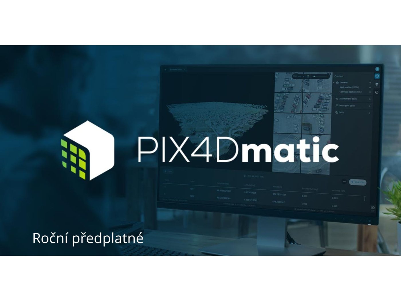 PIX4Dmatic - roční předplatné