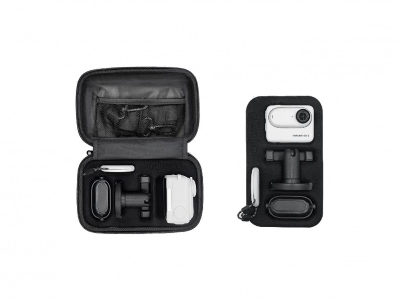 Bílé skořepinové pouzdro na kameru Insta360 GO 3