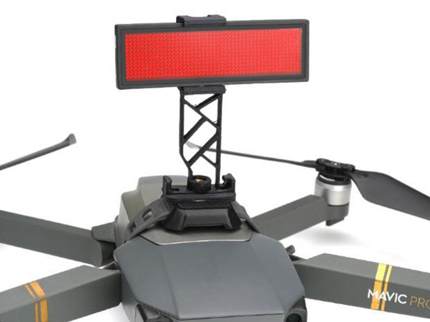 Programovatelné LED světlo na drony