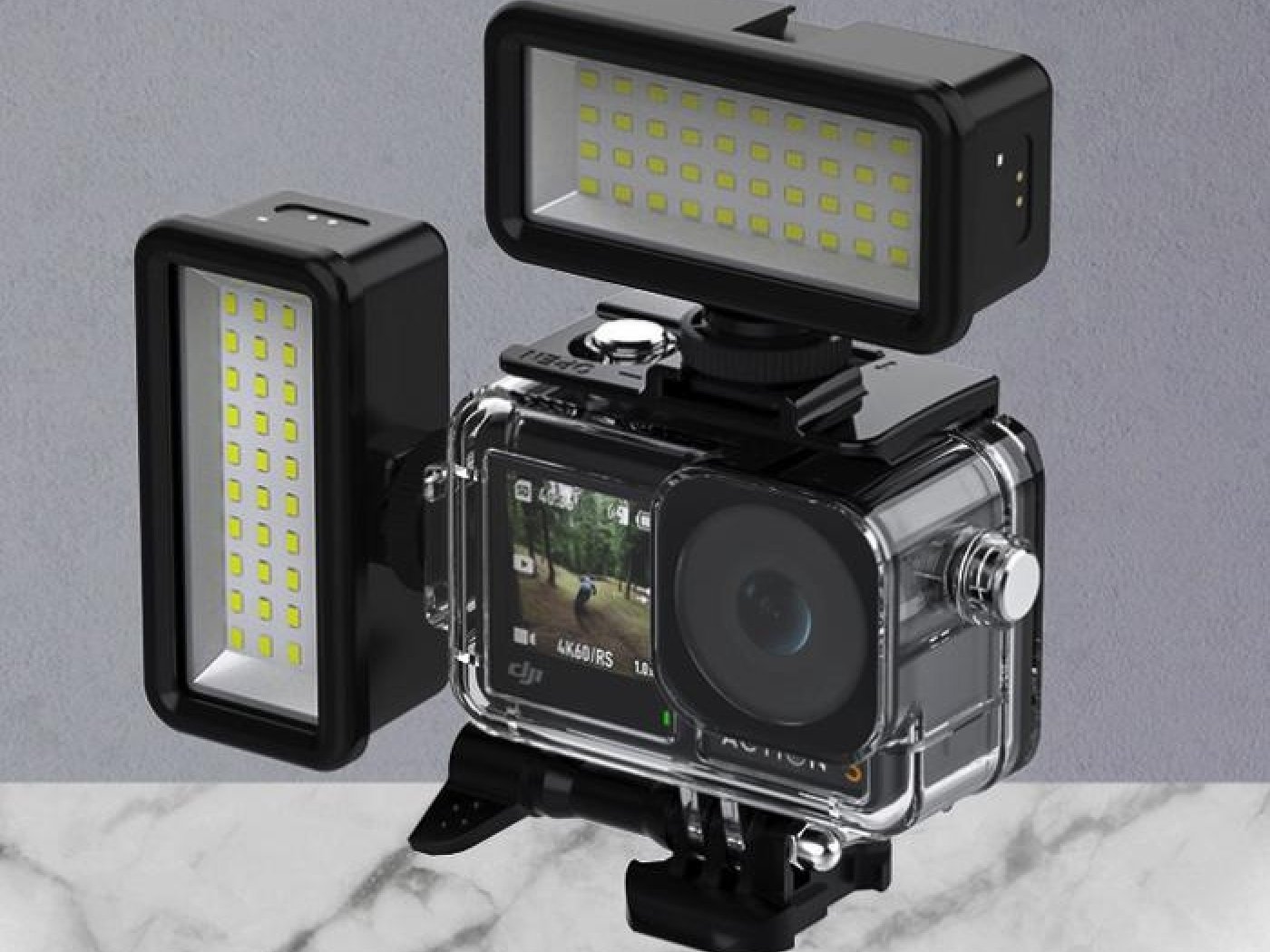 Podvodní kryt do 40 metrů na DJI Osmo Action 3 / Osmo Action 4