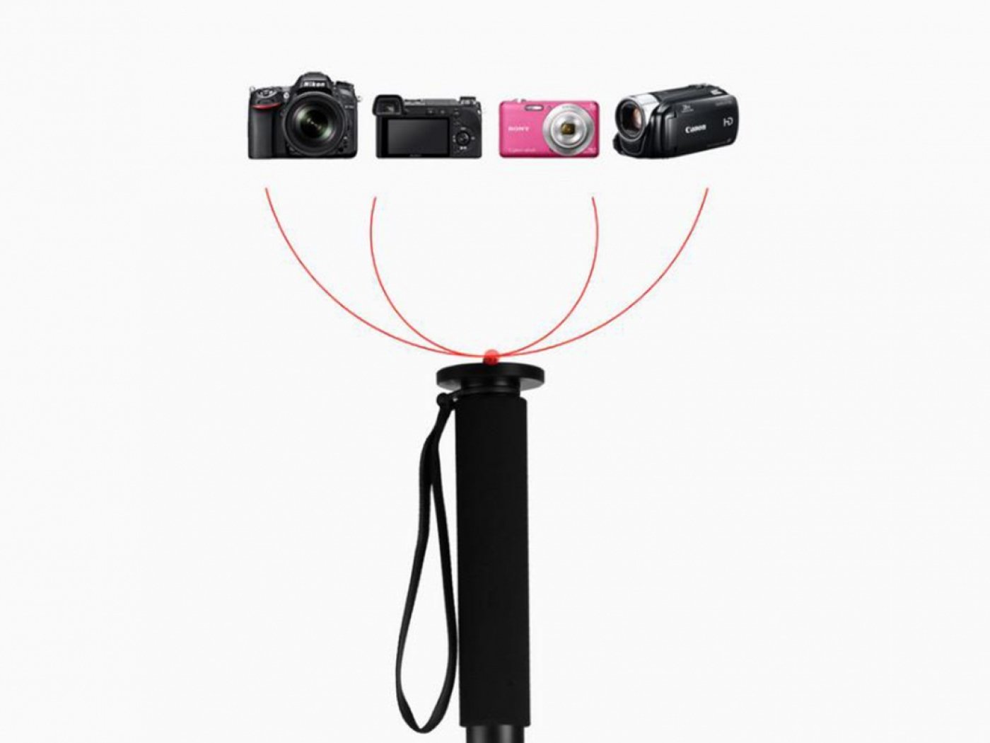 Stativ z hliníkové slitiny (185cm)