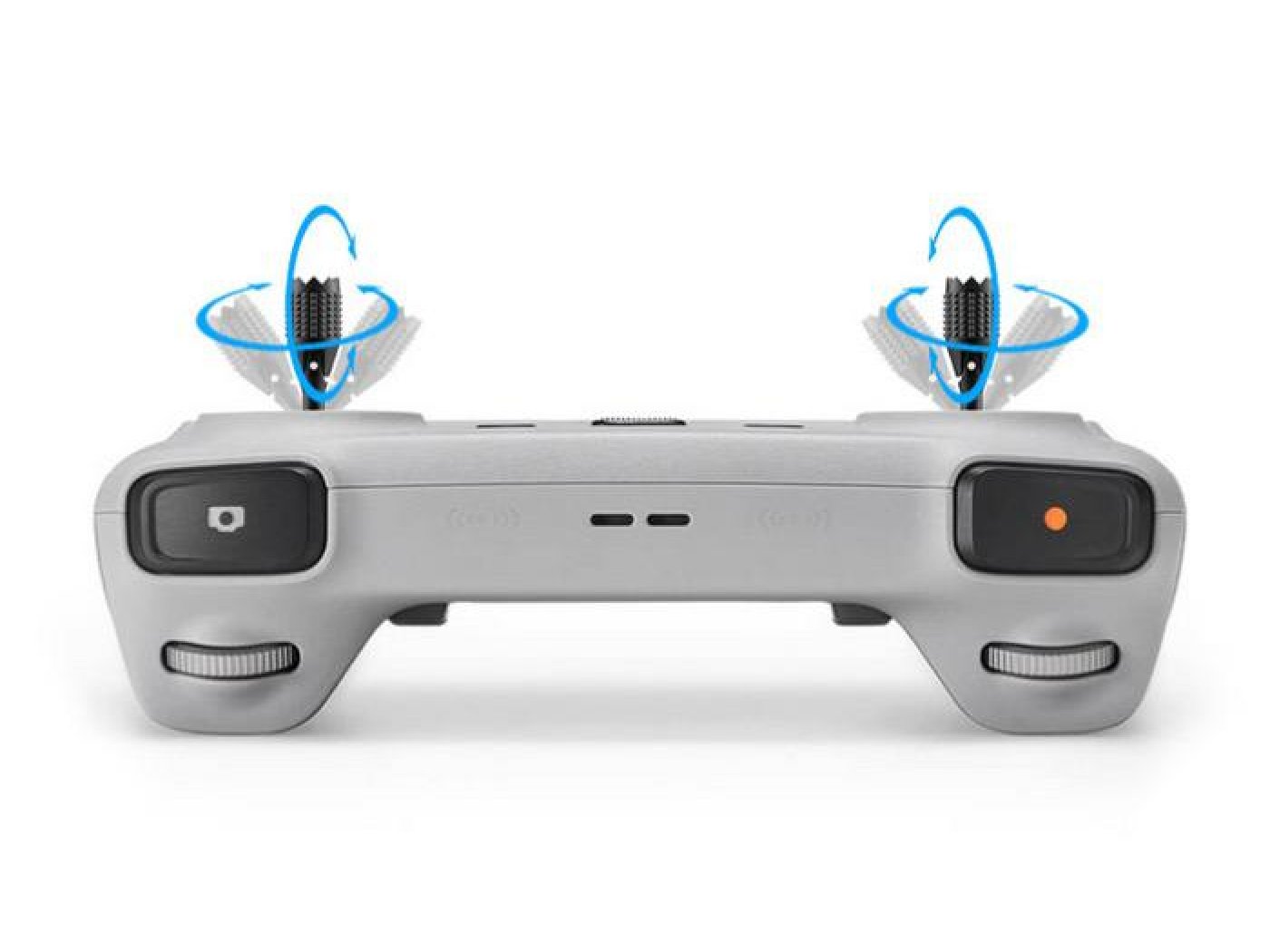 Skládací kniply pro dálkový ovladač DJI RC 2 / DJI RC - stříbrné