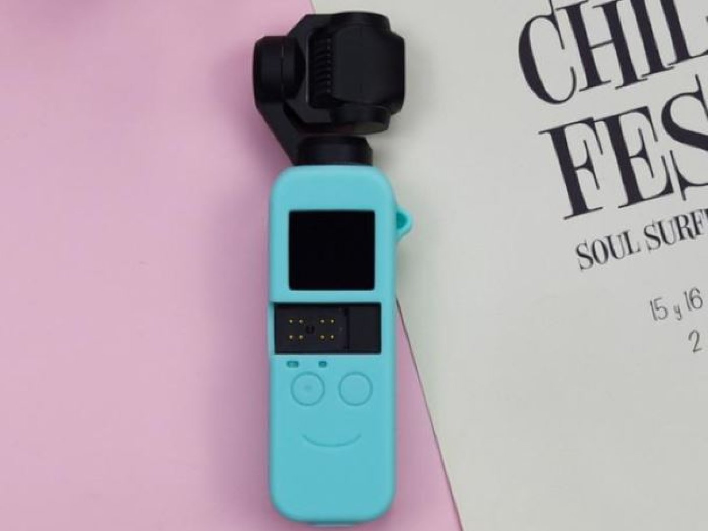 Silikonový obal na DJI Osmo Pocket - zelený