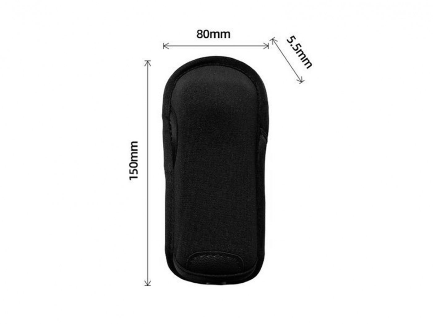 Černé mini pouzdro na kameru Insta360 X4