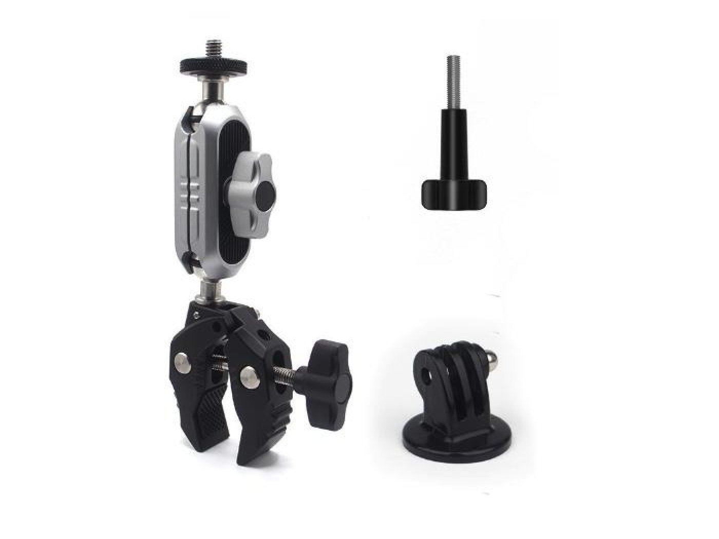 Multifunkční držák z hliníkové slitiny pro akční kameru