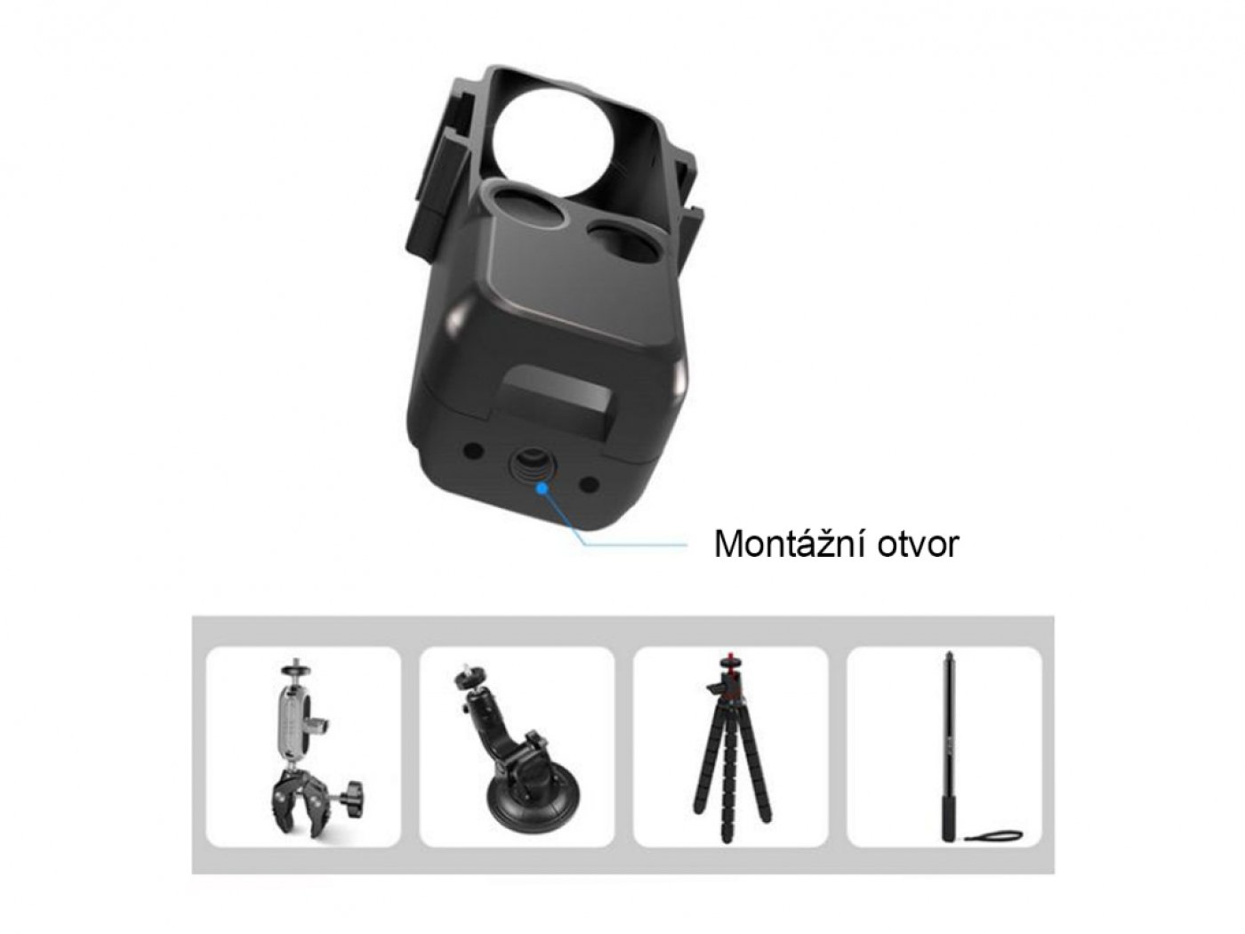 Ochranný rám z hliníkové slitiny na DJI Osmo Pocket 3