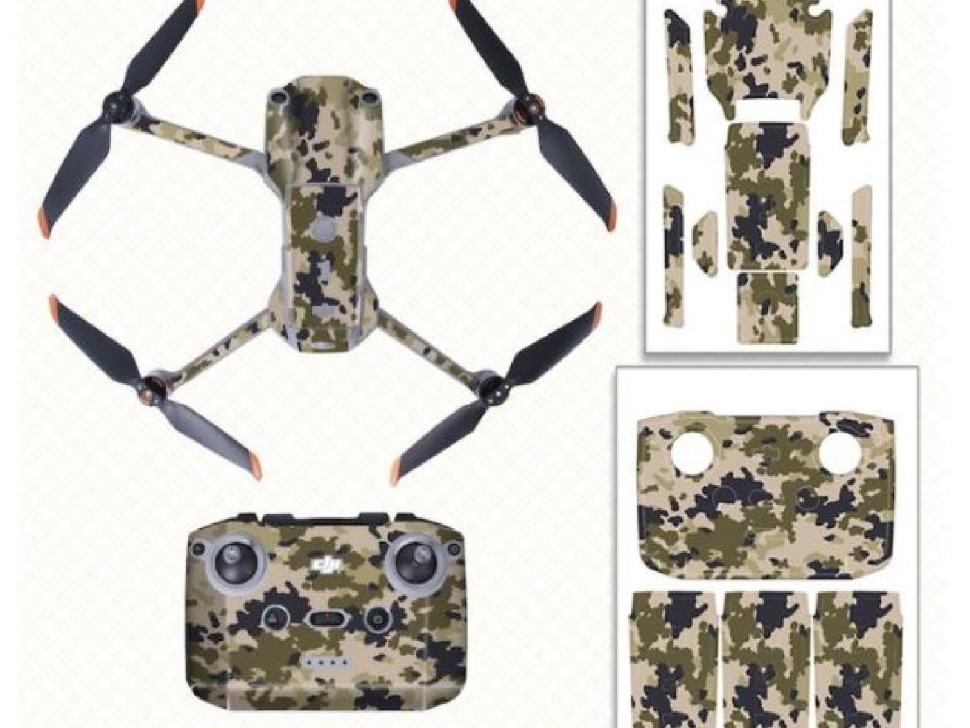 Camouflage polep na dron DJI Air 2S