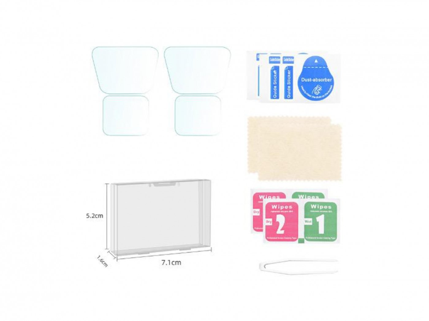 Ochranné sklo na objektiv DJI Air 3 (2 ks)