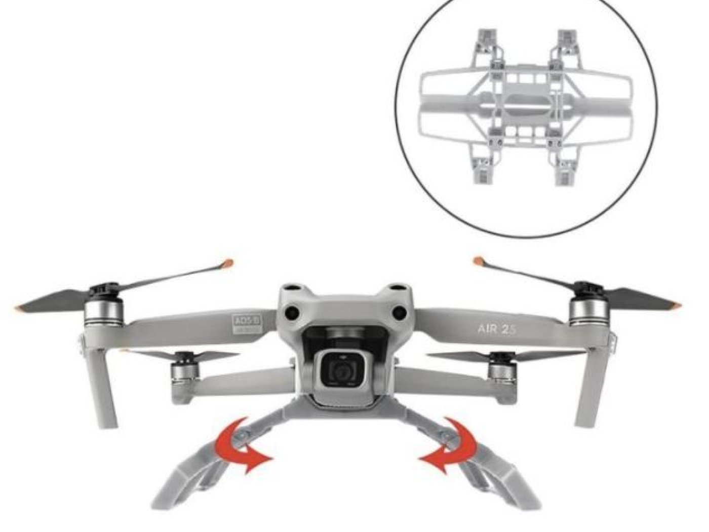 Skládací podvozek na dron DJI Mavic Air 2 / Air 2S