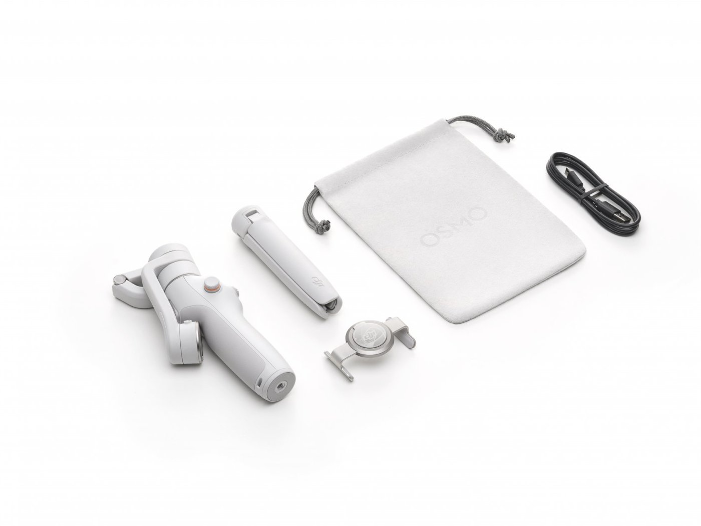 Ruční stabilizátor na mobil DJI Osmo Mobile 6 Platinum Gray