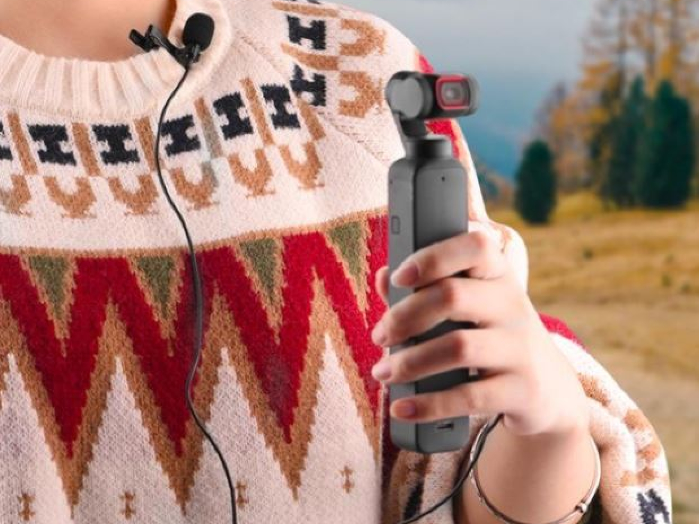 Přídavný mikrofon k DJI Pocket 2