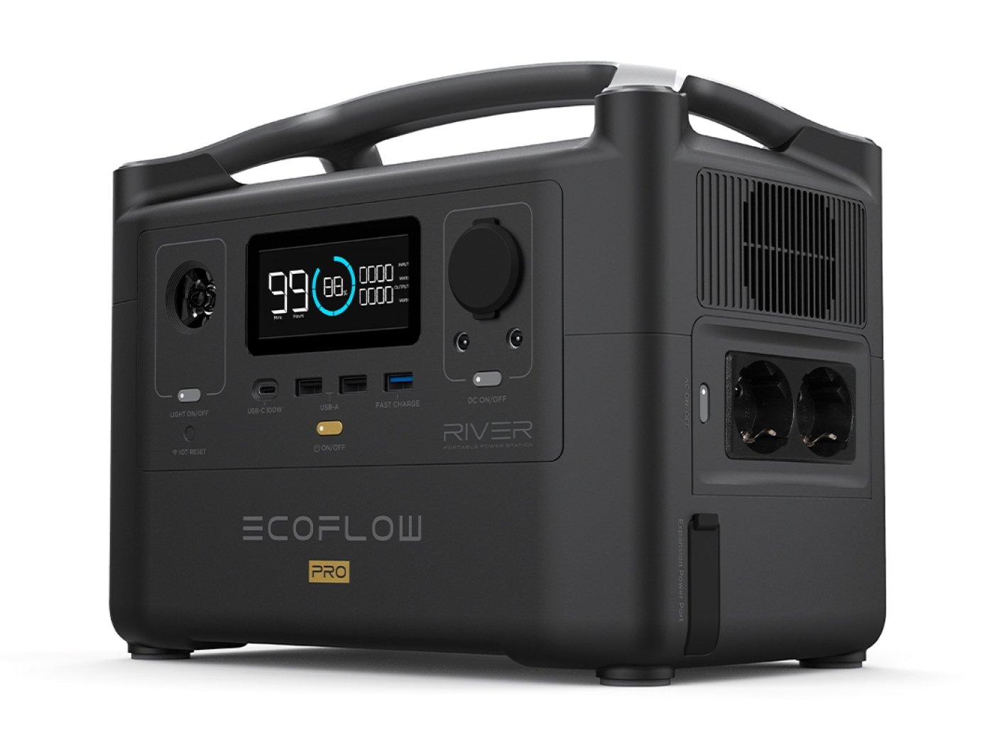 Přenosná nabíjecí stanice EcoFlow RIVER 600 PRO + přídavná baterie