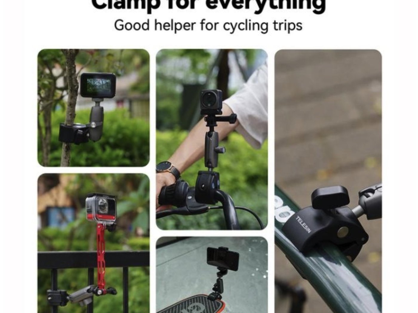 Univerzální držák akční kamery na motorku