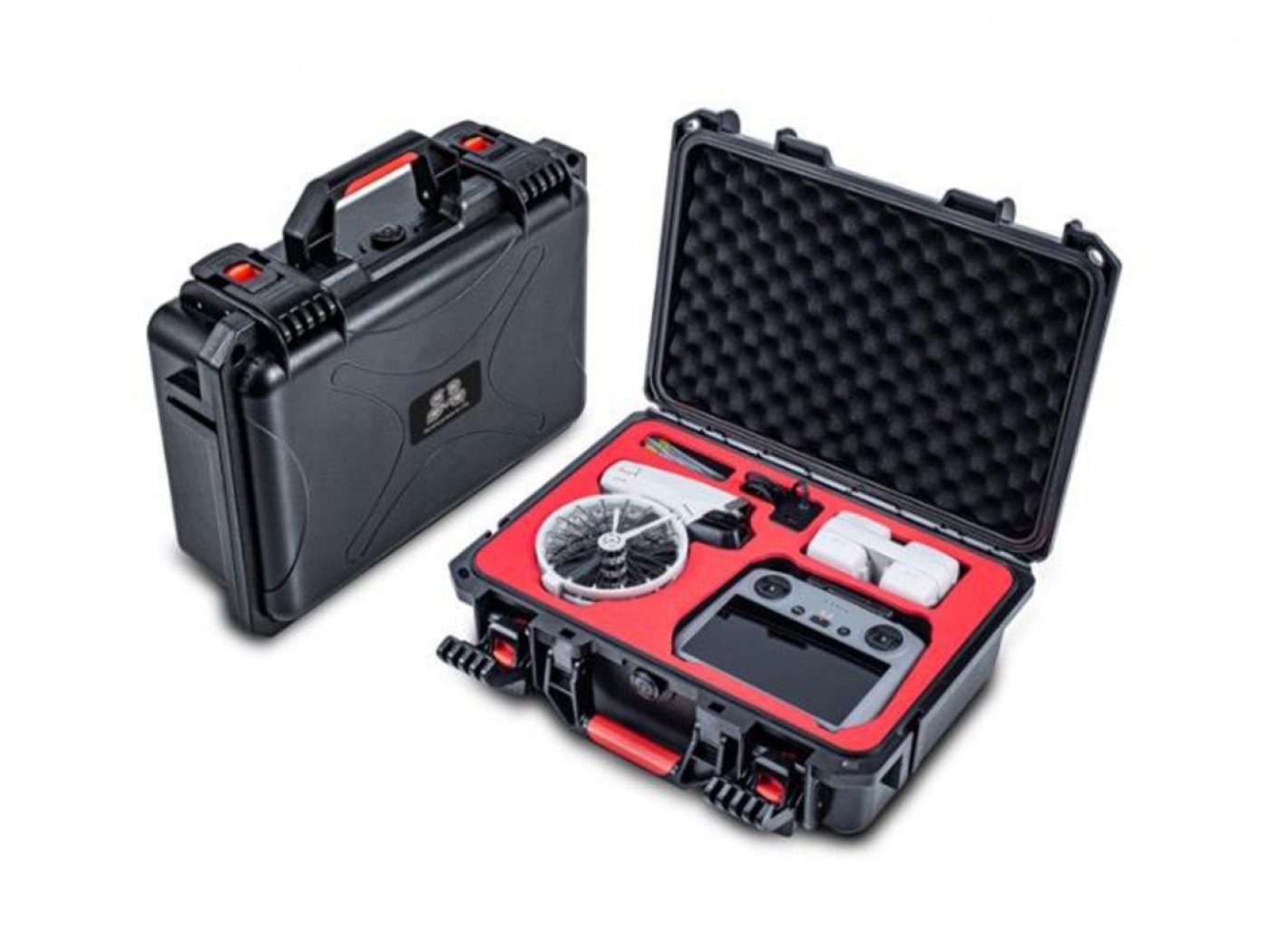 Černý voděodolný kufr na dron DJI Flip