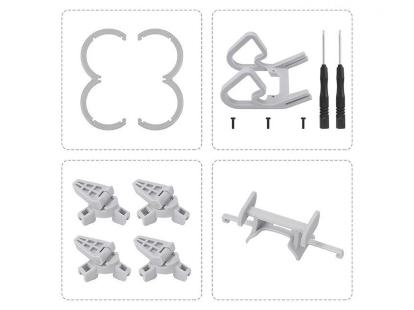 Sada ochranného příslušenství na dron DJI Neo (šedá)