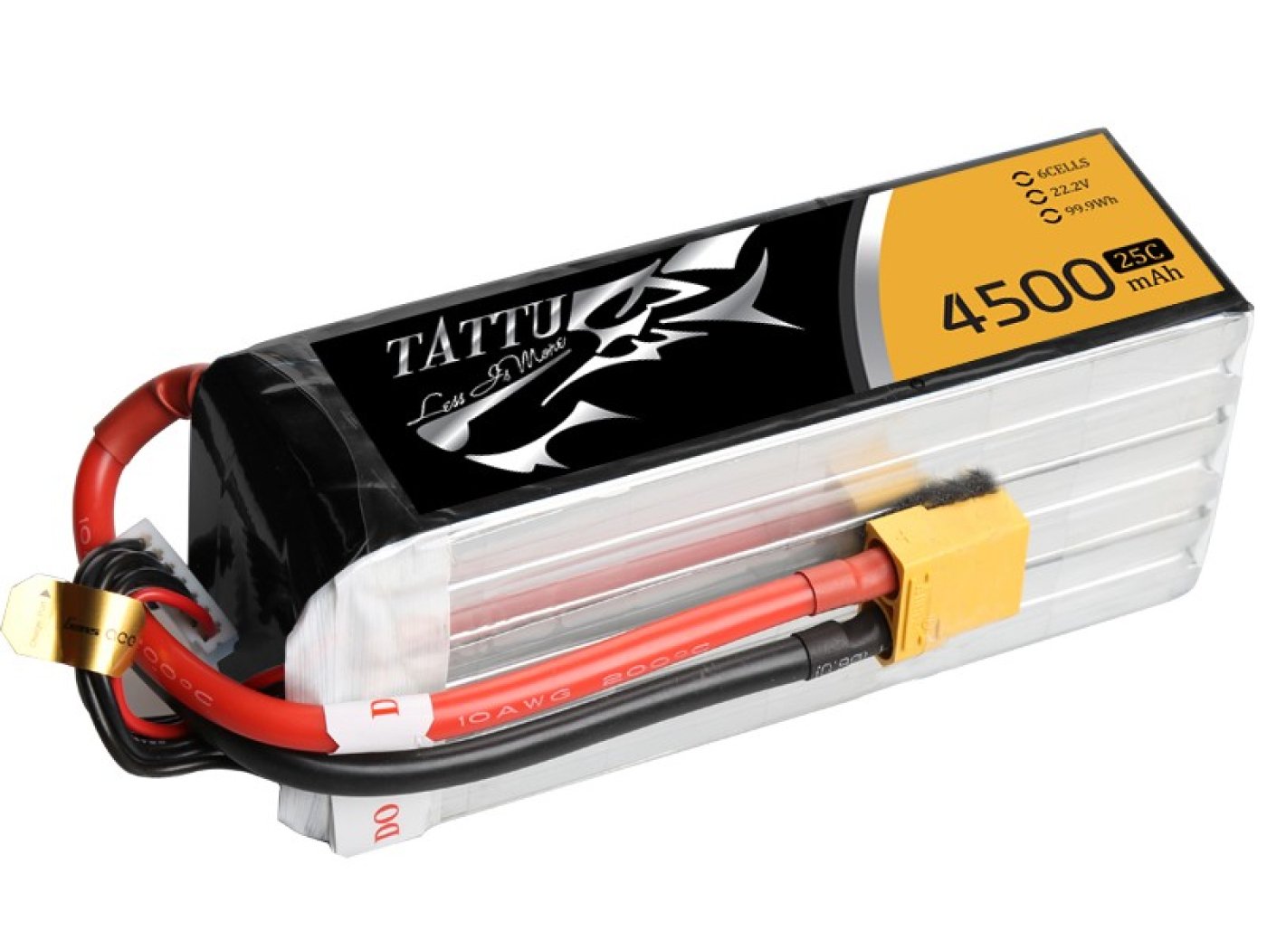LiPo baterie Tattu 4500mAh 22.2V 25C 6S1P