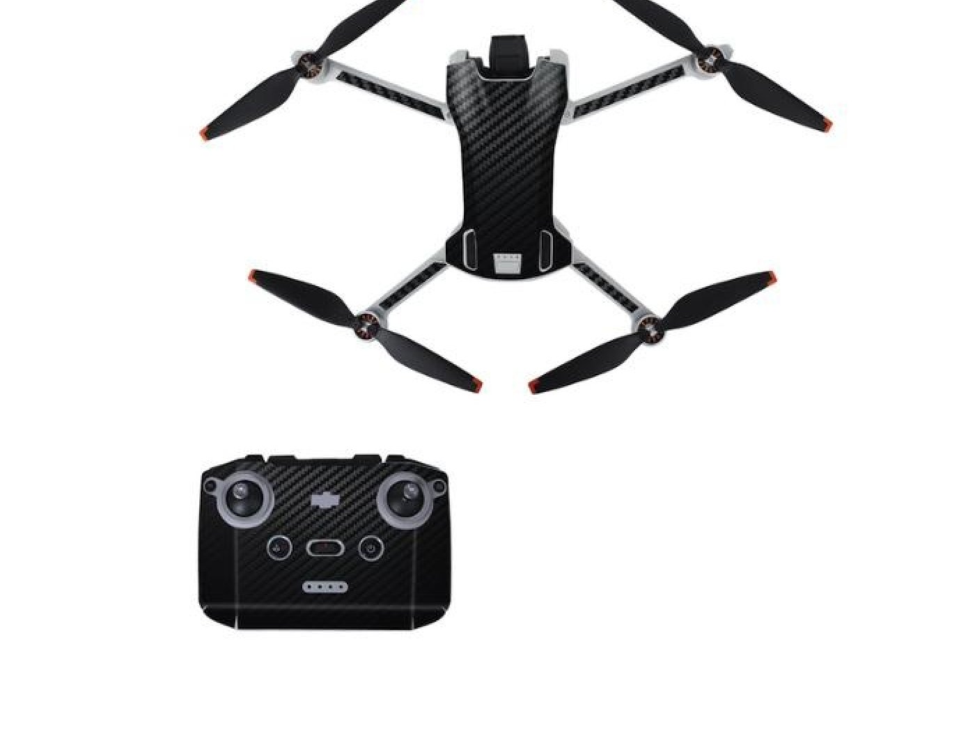 Černý polep na dron DJI Mini 3