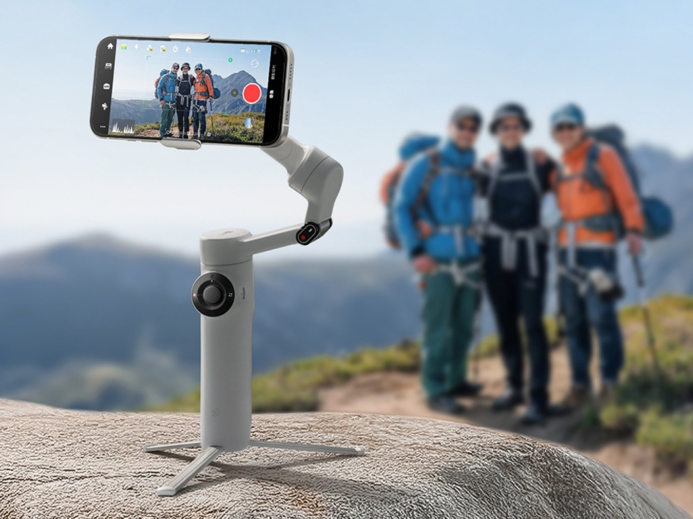 Stabilizátor na telefon Insta360 Flow 2 Standard Bundle - bílý