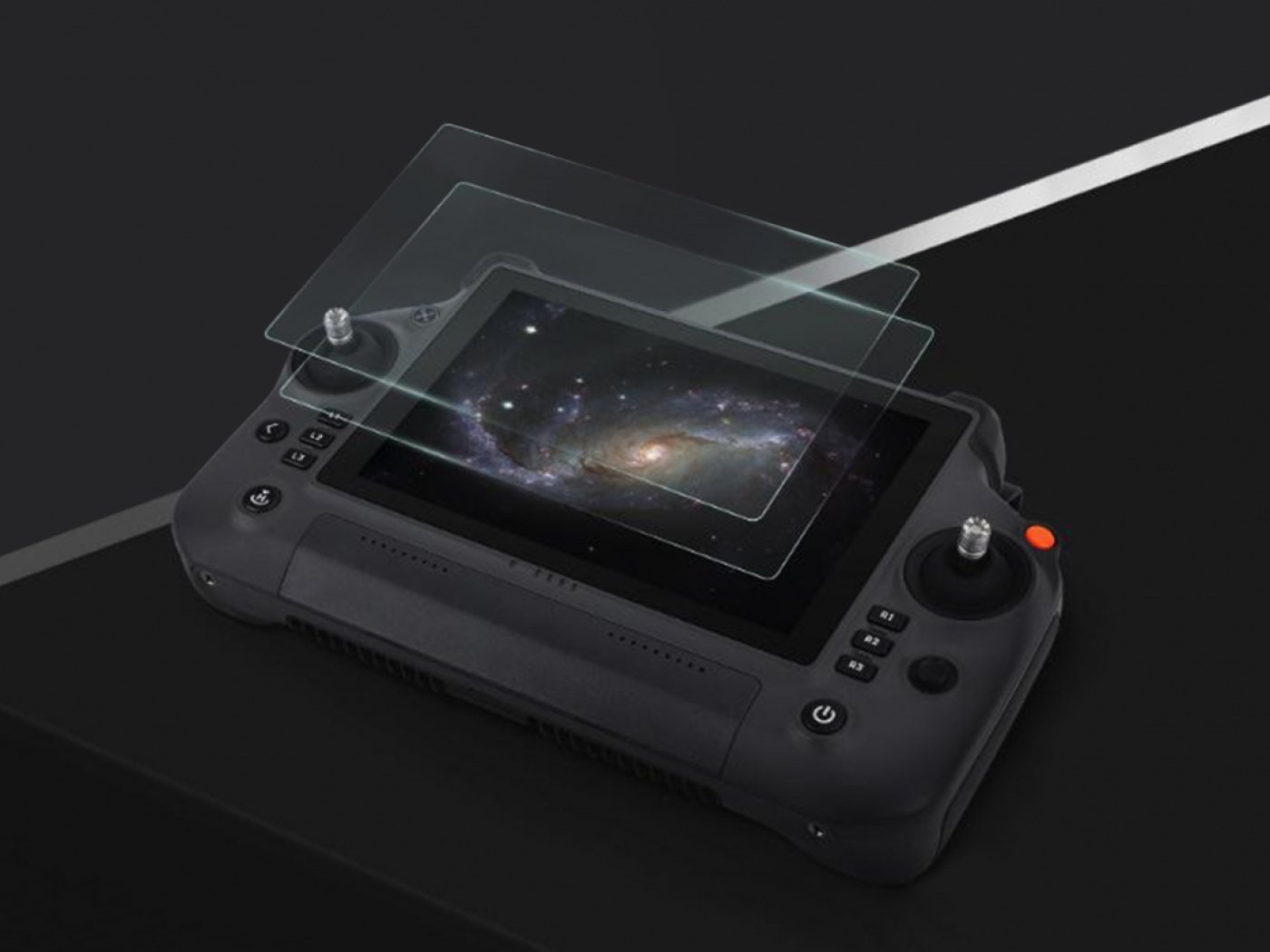 Anti-UV ochranné sklo na dálkový ovladač DJI RC Plus (2ks)